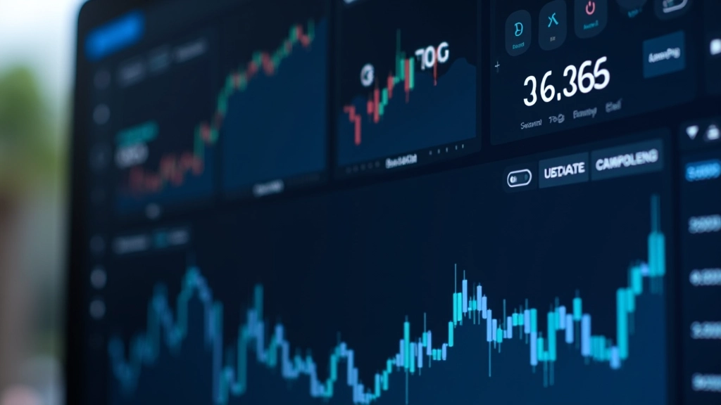 Dashboard interattiva Plotly con grafici dinamici, slider temporale, bottoni per selezionare ticker azionari